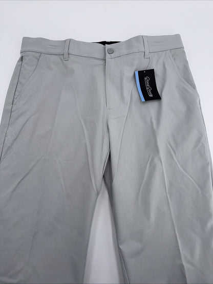 $90 Good Good Men’s Club Sport Jogger Golf Pants-Light Grey-Size: 34W 30L- NEW