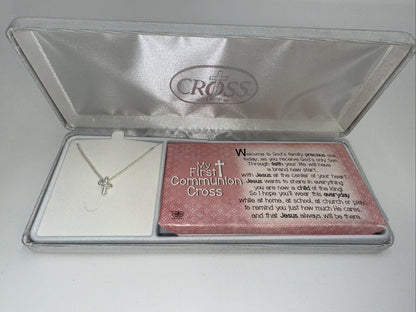 Cross Gifts Christian Cross My First Communion Pendant With Necklace Gift Box