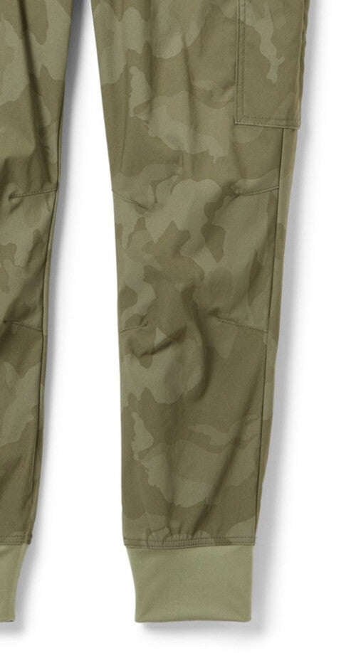 $95 PrAna Women’s Halle II Hybrid Jogger Pants-Sage Camo- Size: 2 -New Tag