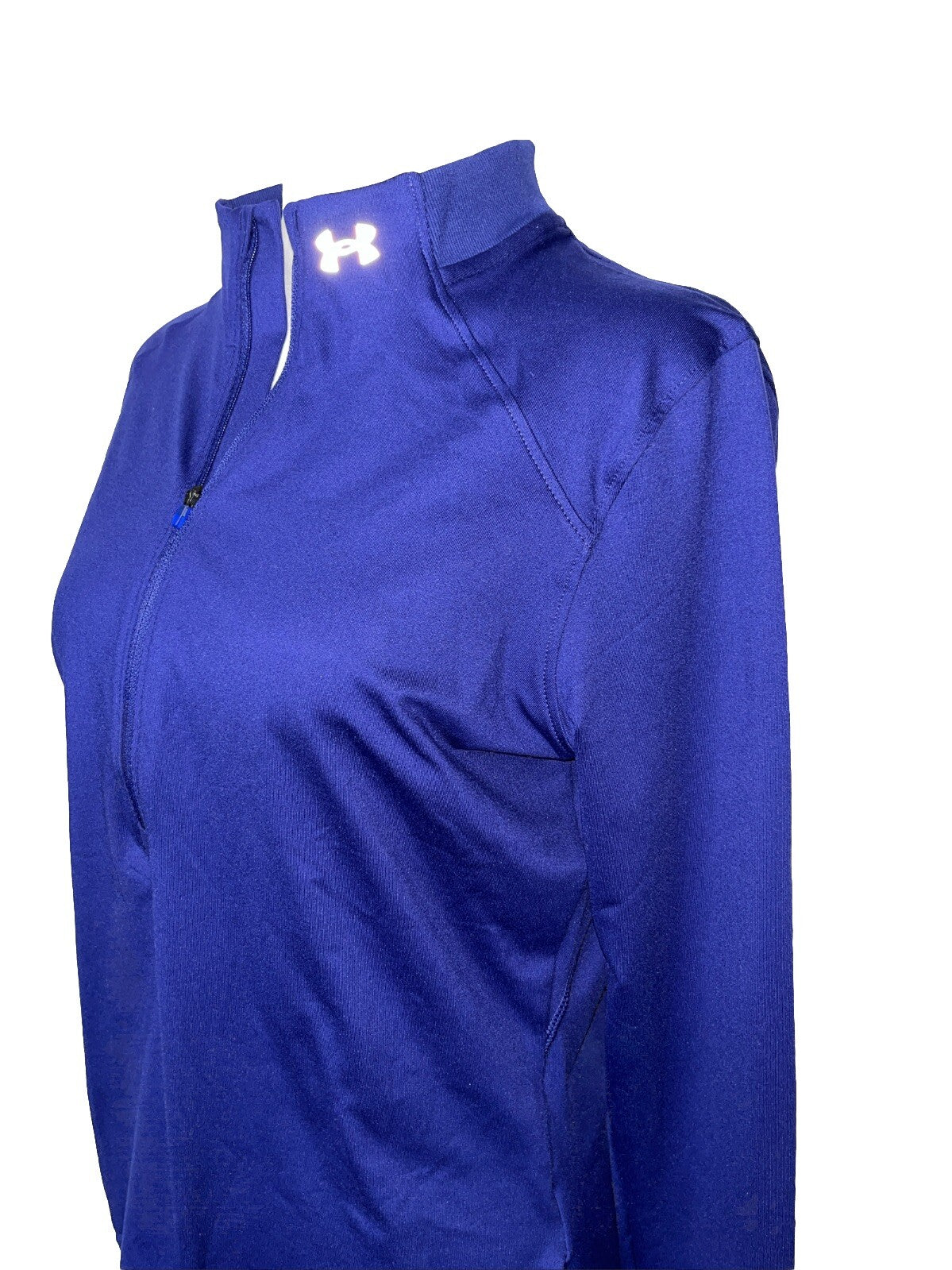 $80 Under Armour Women’s 1/2 Zip Top Running  Qualifier Run 2.0-Purple-Medium