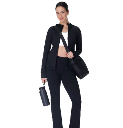 $118 Sweaty Betty Women’s Power 32" Kick Flare Leggings- Black- Small - New Tag