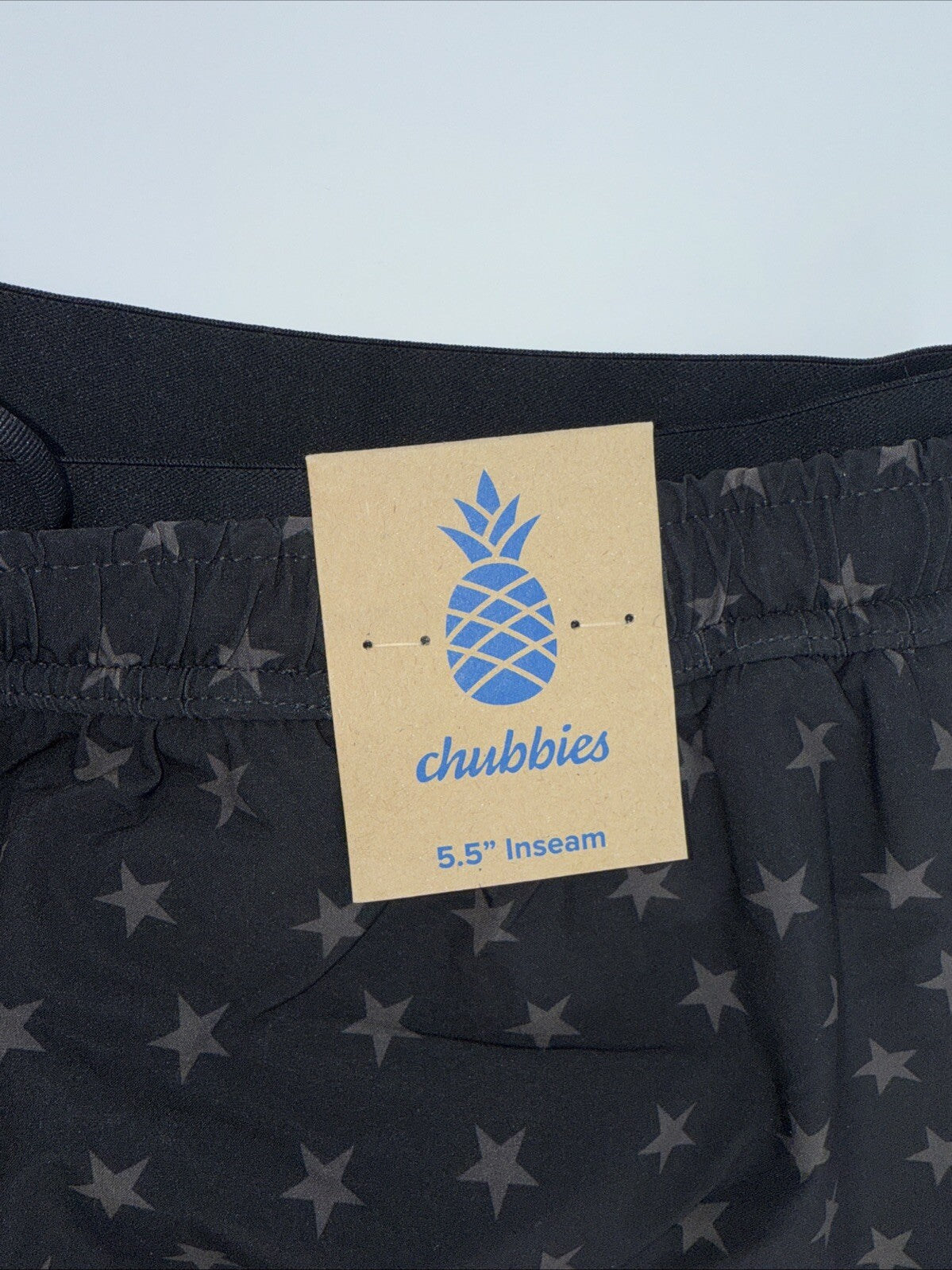 $80 Chubbies Men’s The Danger Zone 5.5” Ultimate Training Shorts-Black-Small