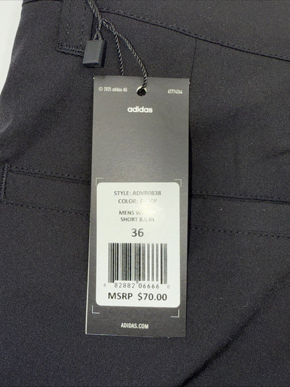 $70 Adidas Golf Ultimate 365 Golf Woven Shorts 8.5”-Black- Size: 36W - New 2025