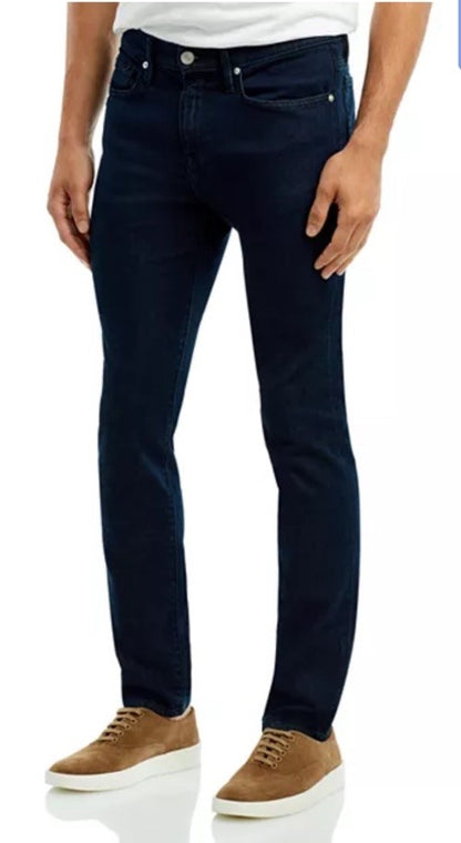 Frame Men’s L'Homme Mid Rise Modern Skinny Fit Jeans-Edison- 29W 33L - New Tags