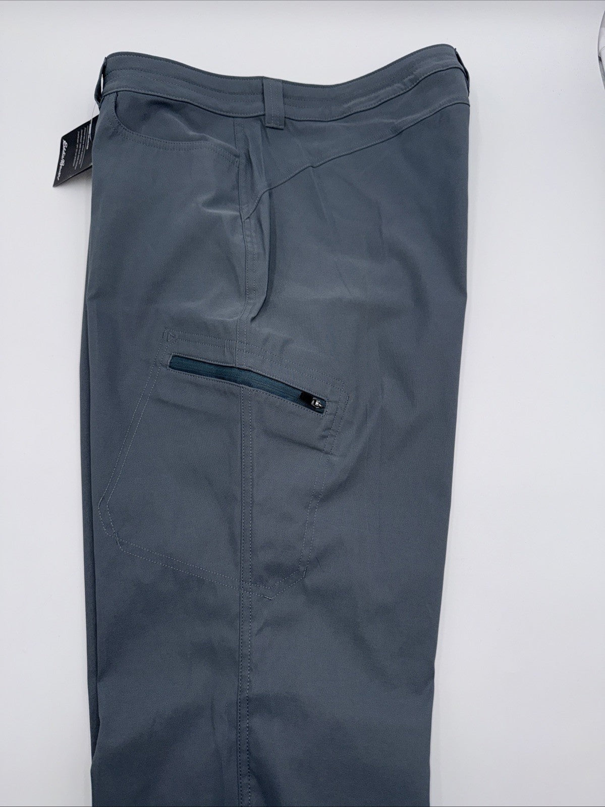 $70 Eddie Bauer Women's Rainier Stretch Hiking Pants-Graphite Size: 14 - New Tag