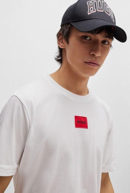 $58 BOSS By Hugo Boss Men’s Diragolino T- Shirt- White/Red - Small-New W Tags