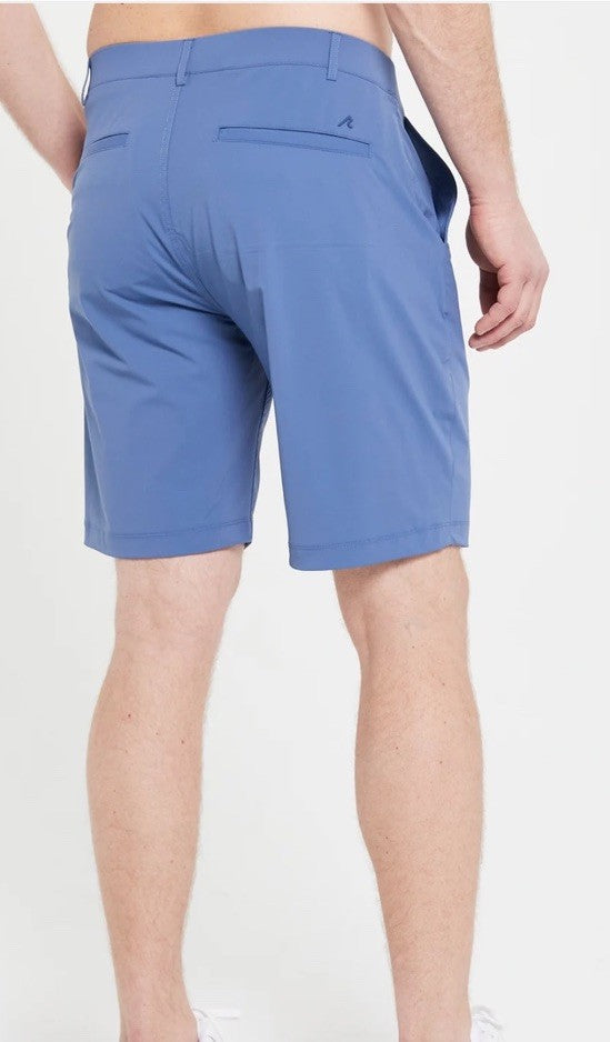 $110 Redvanly Men’s Hanover 9” Pull-On Golf Shorts-Blue Horizon - 2XLarge - New