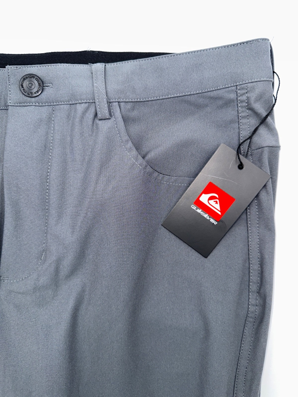 $78 Quicksilver Men’s Stretch Tech Woven Pants - Charcoal -Size: 32W x 30L -New