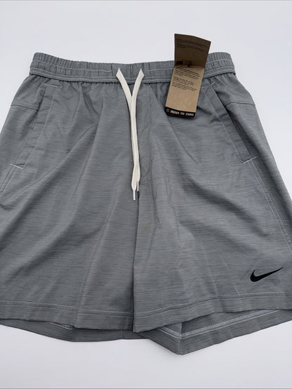 Nike Men's Form Dri-FIT 7" Unlined Versatile Shorts HJ3157 - Smoke Grey- Small