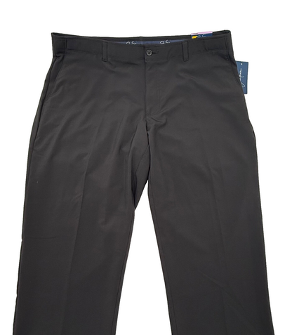 $80 Jack Nicklaus Men’s- Belli Premium Regular Fit Trousers -Black-38Wx34L-New