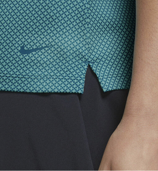 Nike Victory Dri-Fit Golf Polo Short/Slv Women’s - Small -Teal Spruce - New $55