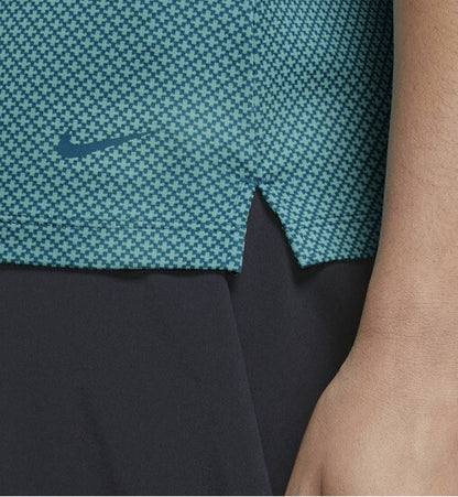 Nike Victory Dri-Fit Golf Polo Short/Slv Women’s - Small -Teal Spruce - New $55