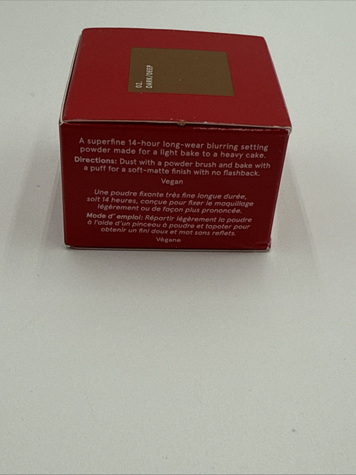 One Size Beauty - ULTIMATE SETTING POWDER - 02 Dark/Deep -  6.5g/0.23 Oz