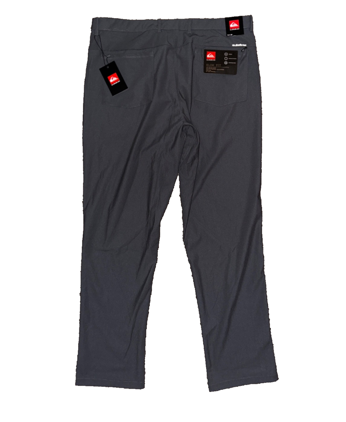 $78 Quicksilver Men’s Stretch Tech Woven Pants - Charcoal -Size: 32W x 30L -New
