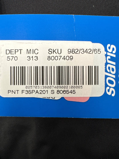 $75 Solaris Men's Active Pant - F35PA201 - Black - Small - New With Tags