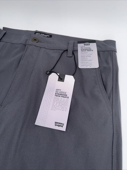 $69 Levi’s Men’s XX Chino Standard Tech Pants- Charred Grey- 34W x 32L- New Tags