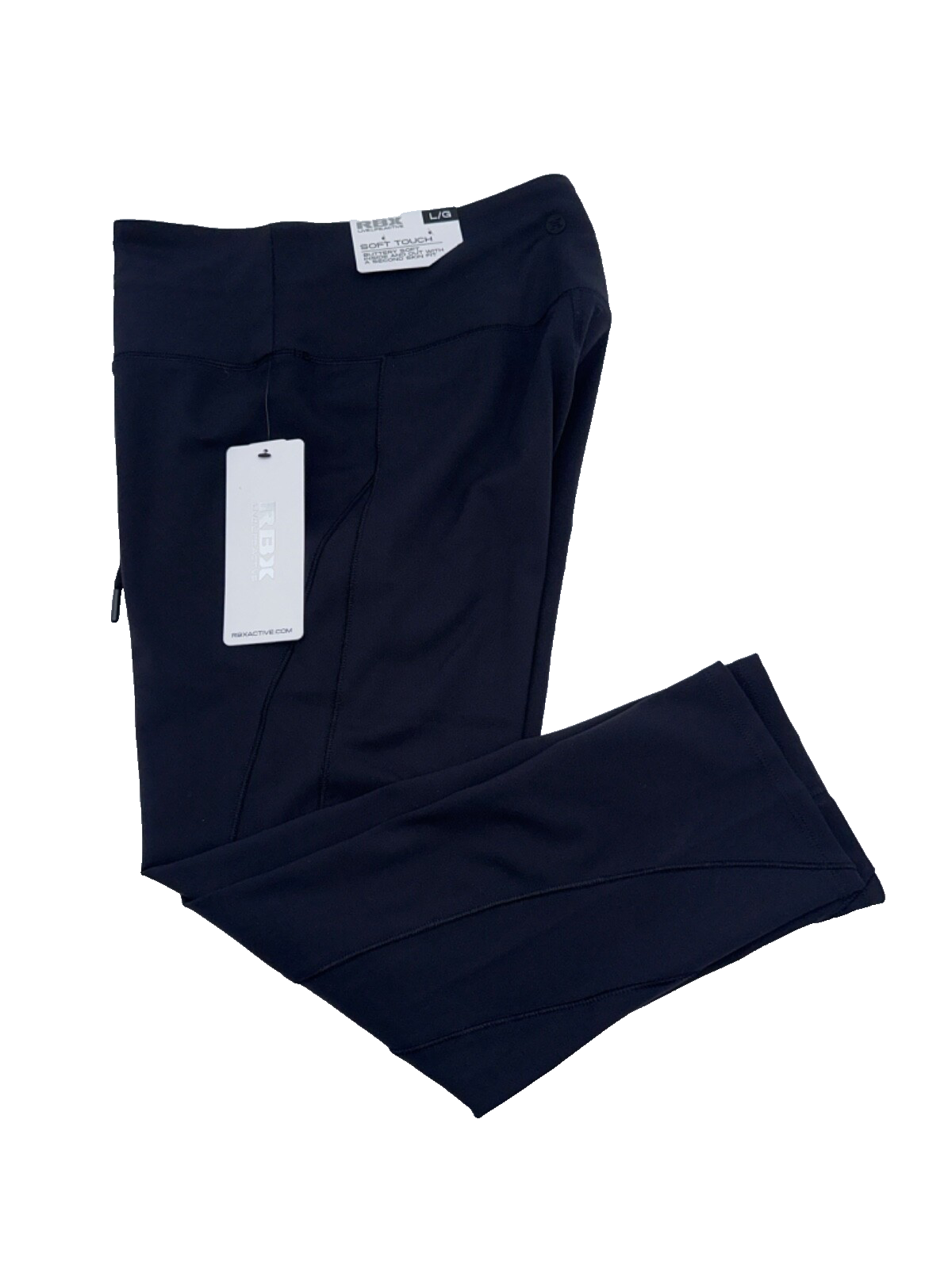 $68 RBX Women's Capri Leggings - CR60230 - Black - Large - New With Tags