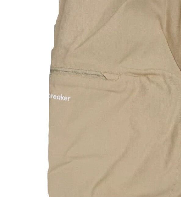 $240 Icebreaker Women’s Hike Pants Cargo Zip- Sand- Size 30w