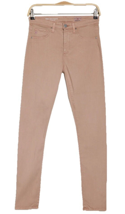 $208 AG Jeans Women’s Farrah High Rise Skinny Ankle Pants Jeans - Mauve- Size 32