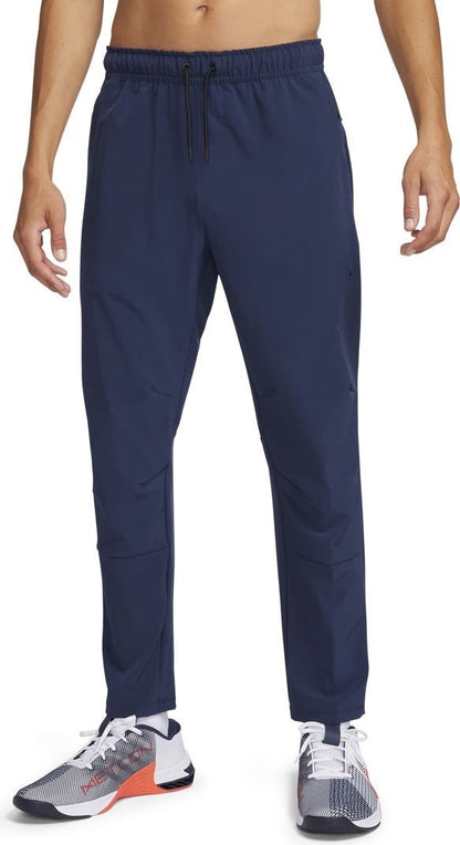 $80Nike Men’s Dri FIT Unlimited Drawstring Pants - Navy - Medium - New With Tag