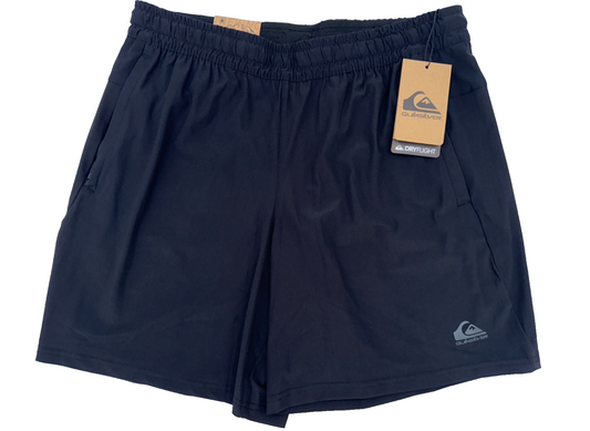 $55 Quicksilver Men's Brink Shorts - Black Onyx - Medium - New With Tags