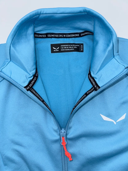 $140 Salewa Puez Women's PolarLite Jacket - Air Blue - Large - New With Tags