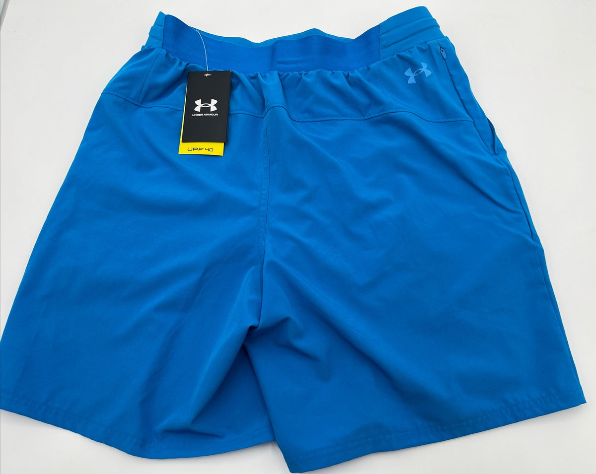 Under Armour Men’s Fish Knit Hybrid Shorts -Photon Blue - Medium - New Tag $60