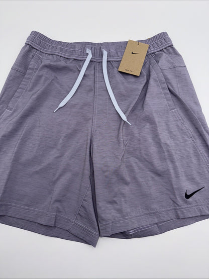 Nike Men's Form Dri-FIT 7" Unlined Versatile Shorts-Lavender - Small - New Tag