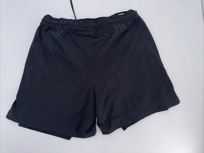 $80 Chubbies Men’s The Secret Agents 5.5” Ultimate Training Shorts-Black-Small-