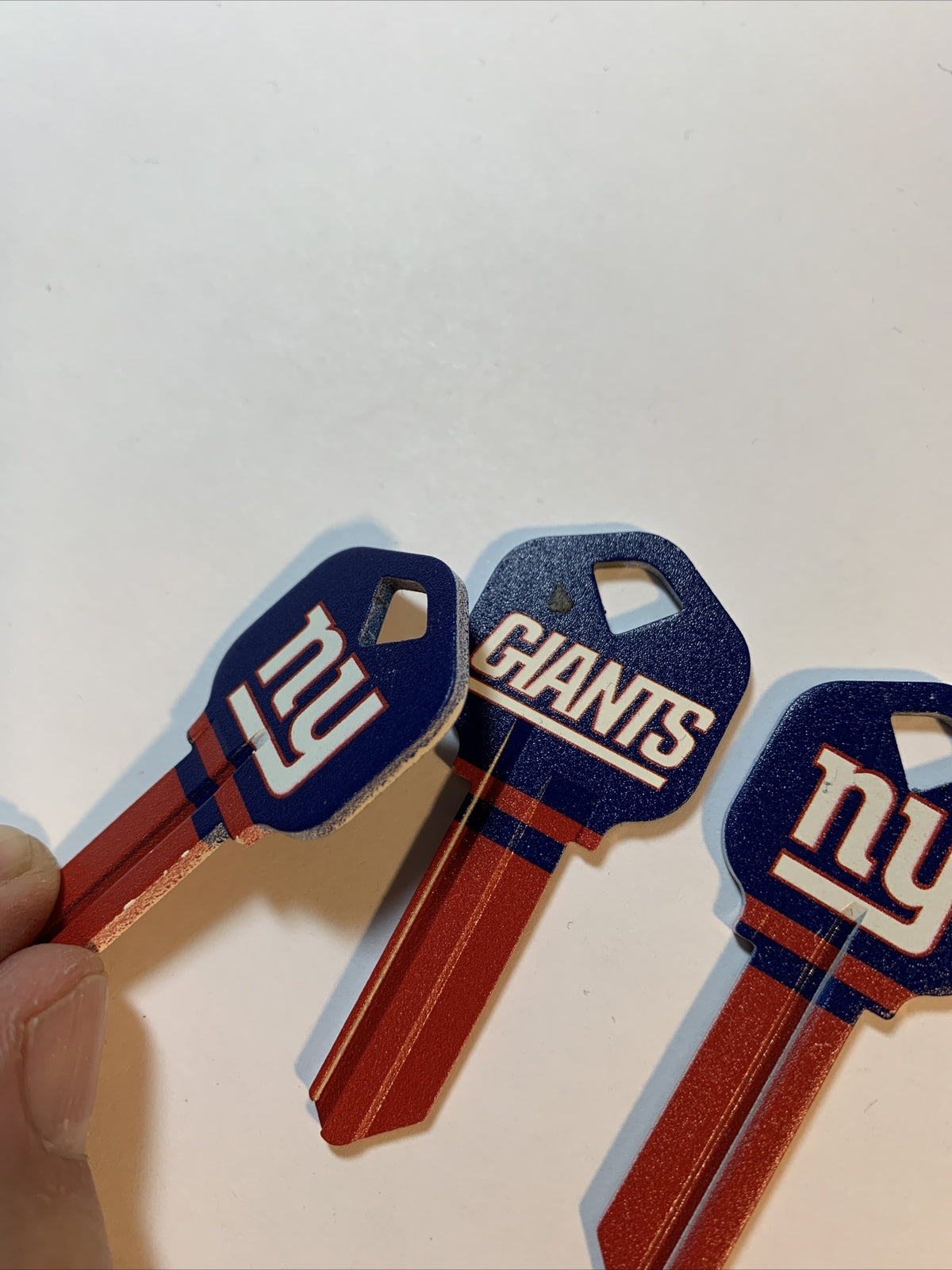 Lot 4 Blank Keys House or Office Blank KW1 - New York Giants