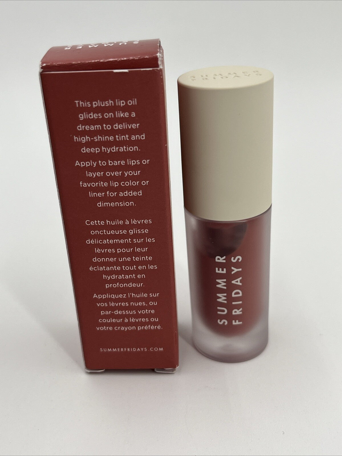 Summer Fridays BLUSH DREAMS Dream Lip Oil 0.15oz New Release - NEW IN BOX