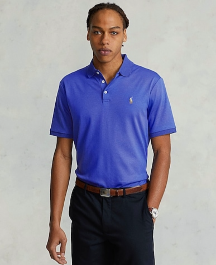 $110 Polo Ralph Lauren Men’s Classic Polo - Blue - Medium - New With Tags