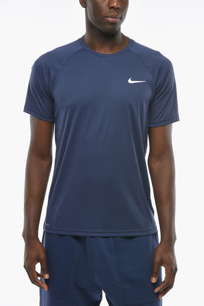 $46 Nike Men’s Opti Dri Swim Shirt-Blue- Medium- New With Tag