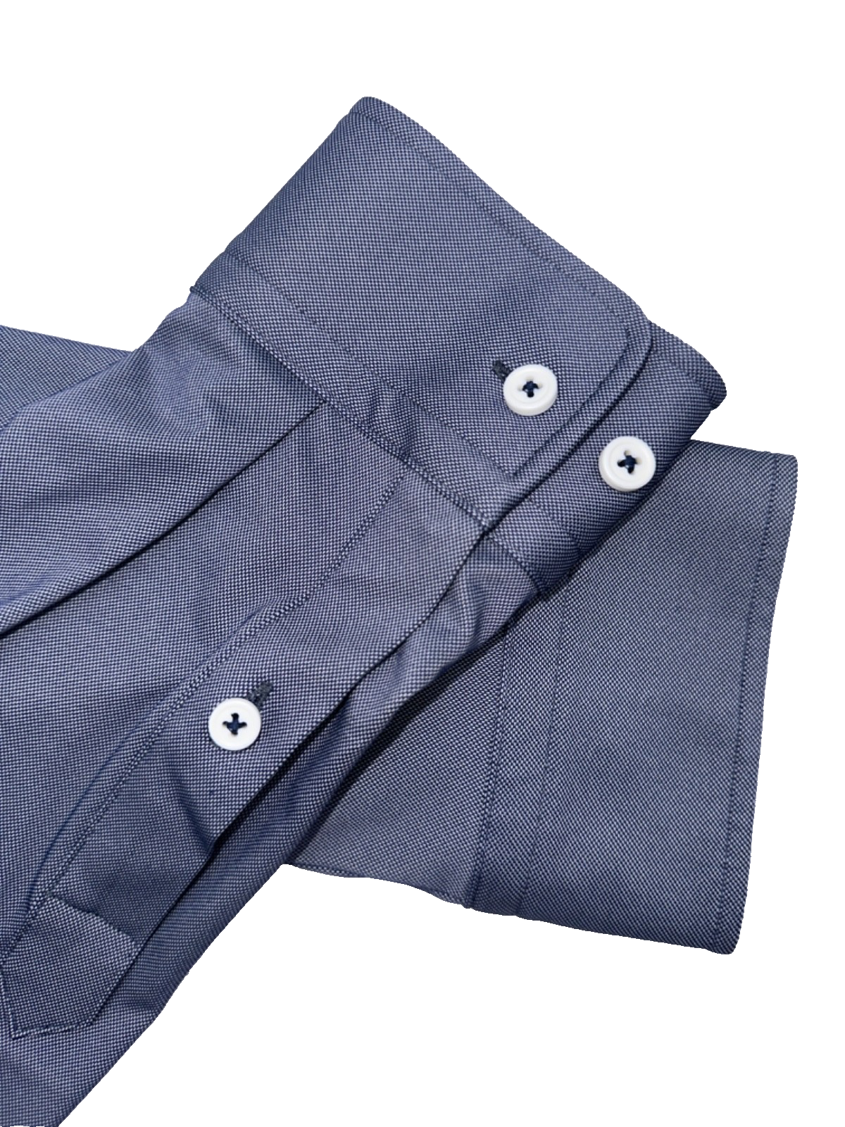 $129 Boss Men’s Slim Fit Performance Button Down Shirt - Dark Blue - Large -New