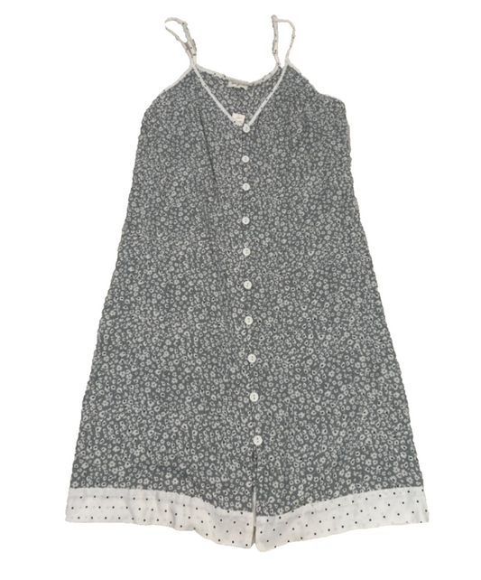 $25 World Market Women's Dress - Grey/White/Black - Small/Medium - New With Tag