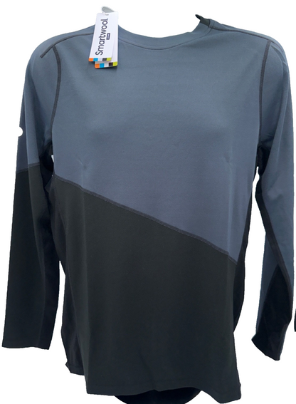 $95 Smartwool Men's Mountain Bike Long Sleeve Jersey - Black - Small-New Tags