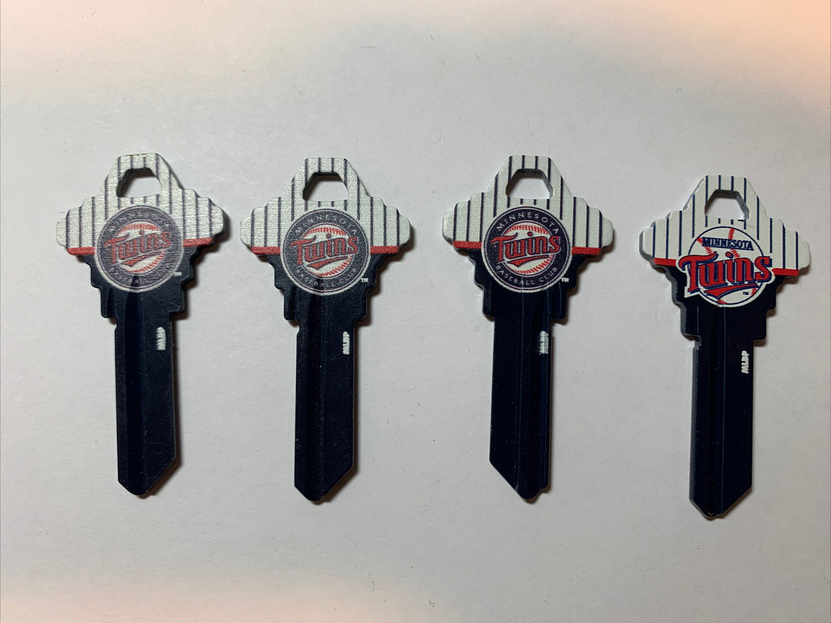 Lot 4 Keys House / Office Blank Keys SC 1 -  4 Minnesota Twins