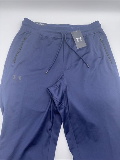 $60 Under Armour Men’s Sportstyle Tricot Jogger Pants- Navy Blue- Large- New Tag