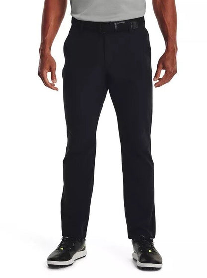 $70 Under Armour Men’s Wicking Golf Flat Front Pants -Black - Size: 32W 30L -New