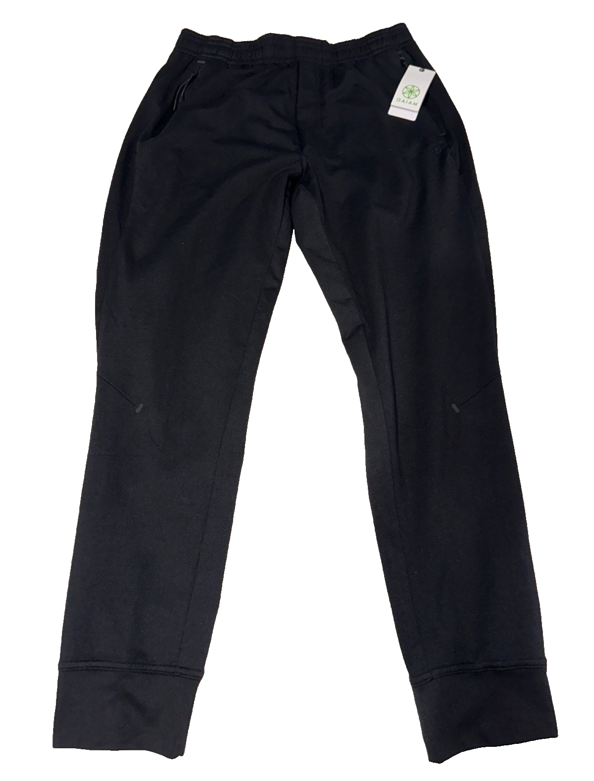 $62 Gaiam Men’s Inner Strength Slim Fit Jogger Pant- Black -Medium-New With Tag
