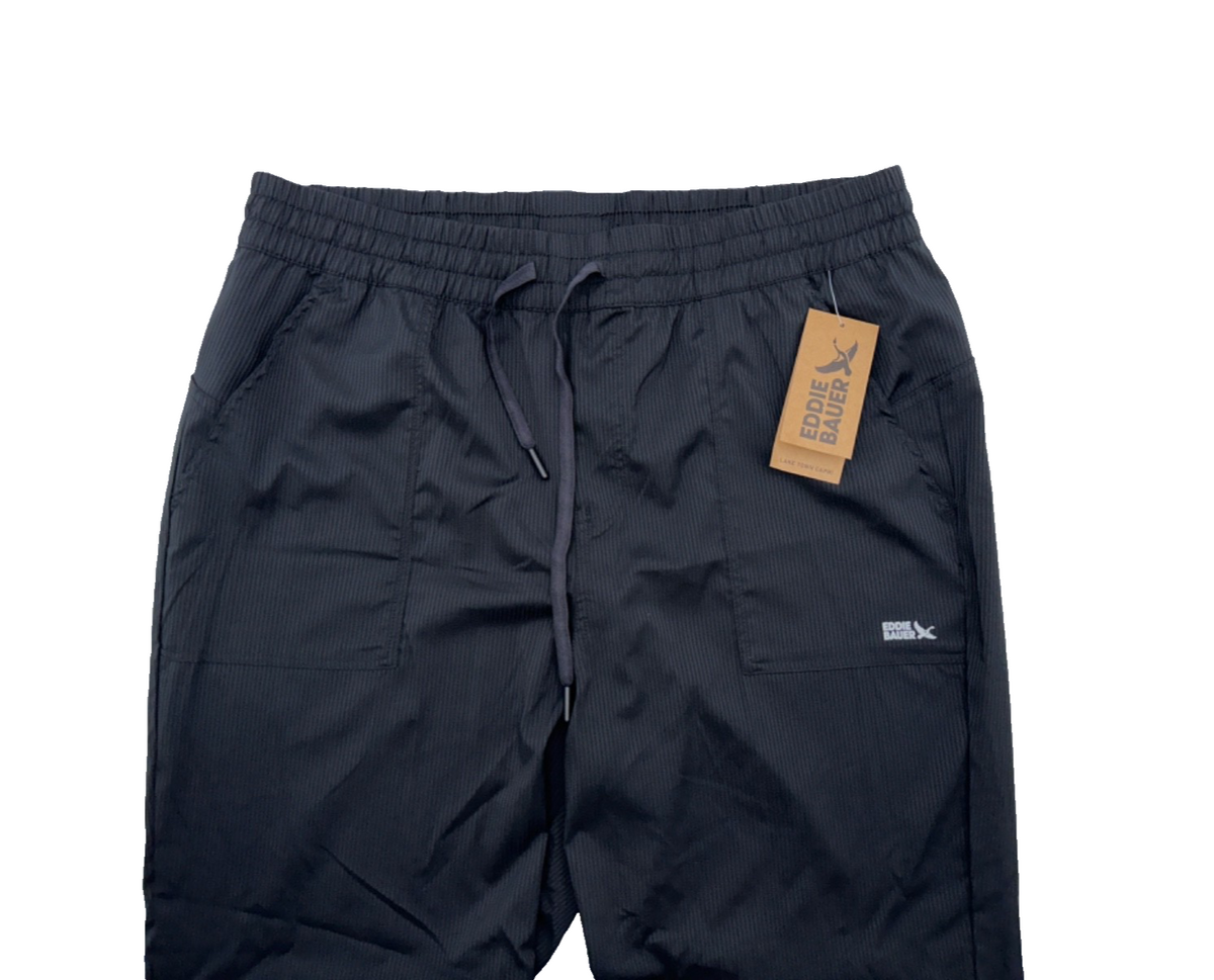 $75 Eddie Bauer Women's Lake Town Capri - Black - Large - New With Tags