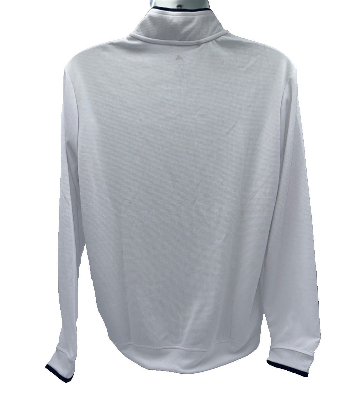 $70 Adidas Men’s Lightweight Half Zip Top - White - Large - New With Tags