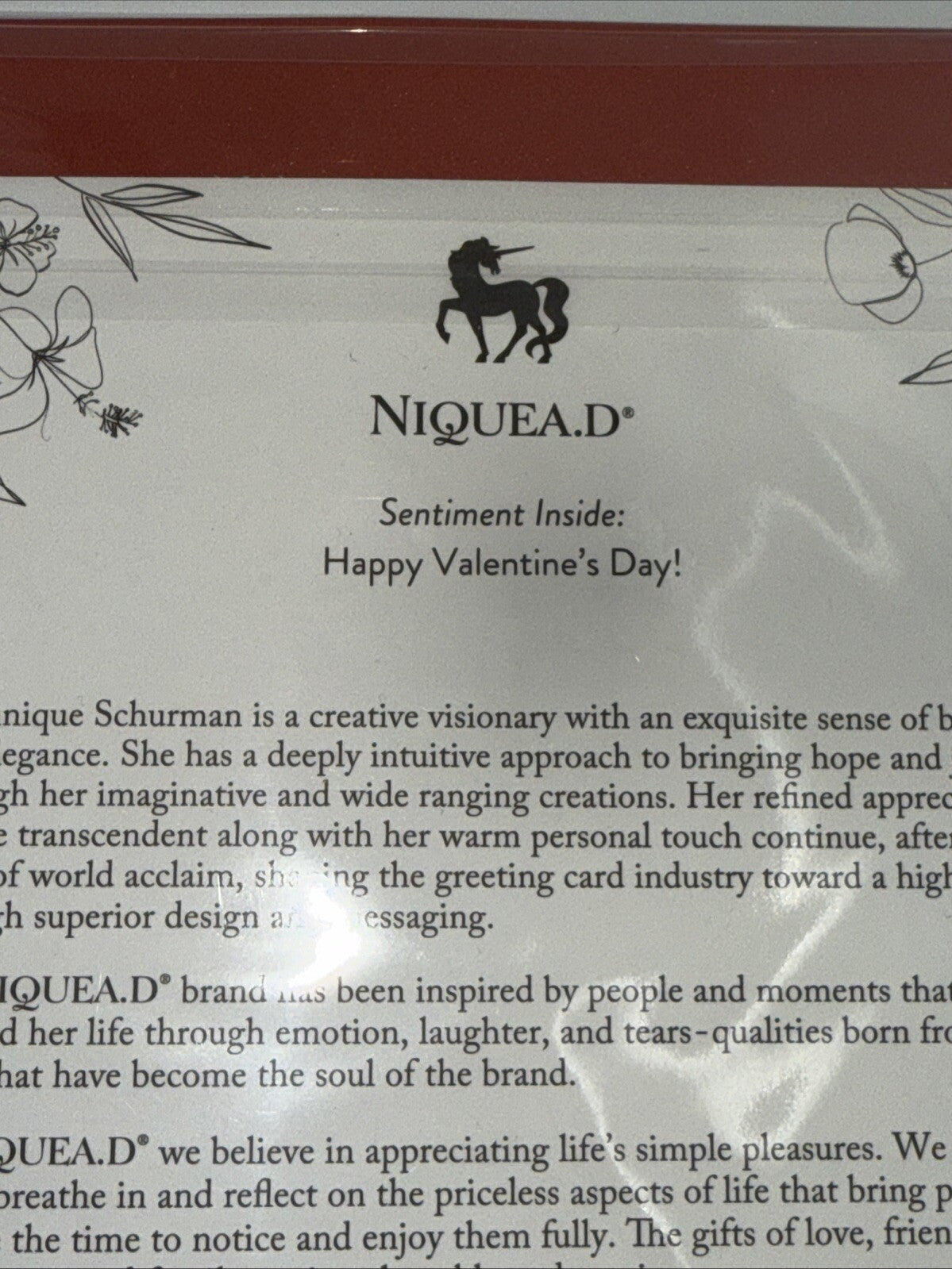 Lot Of 2 Niquea.D Dimensional Valentine's Day Greeting Cards- Upscaled Quality!