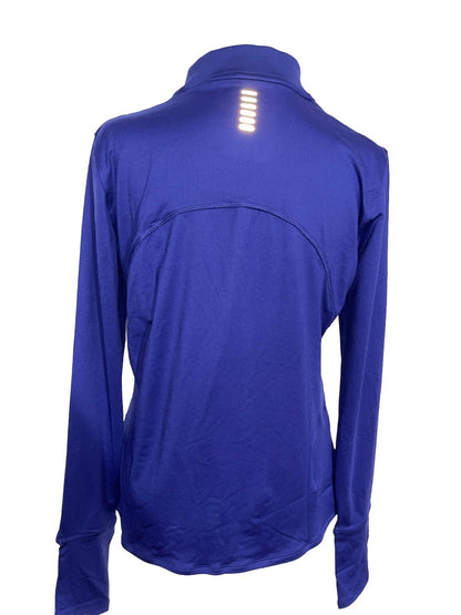 $80 Under Armour Women’s 1/2 Zip Top Running  Qualifier Run 2.0-Purple-Medium
