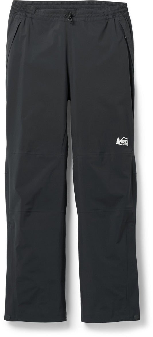 $159 REI Co•Op Men's XeroCloud 3L Rain Pants - Black - Medium Short - New Tags
