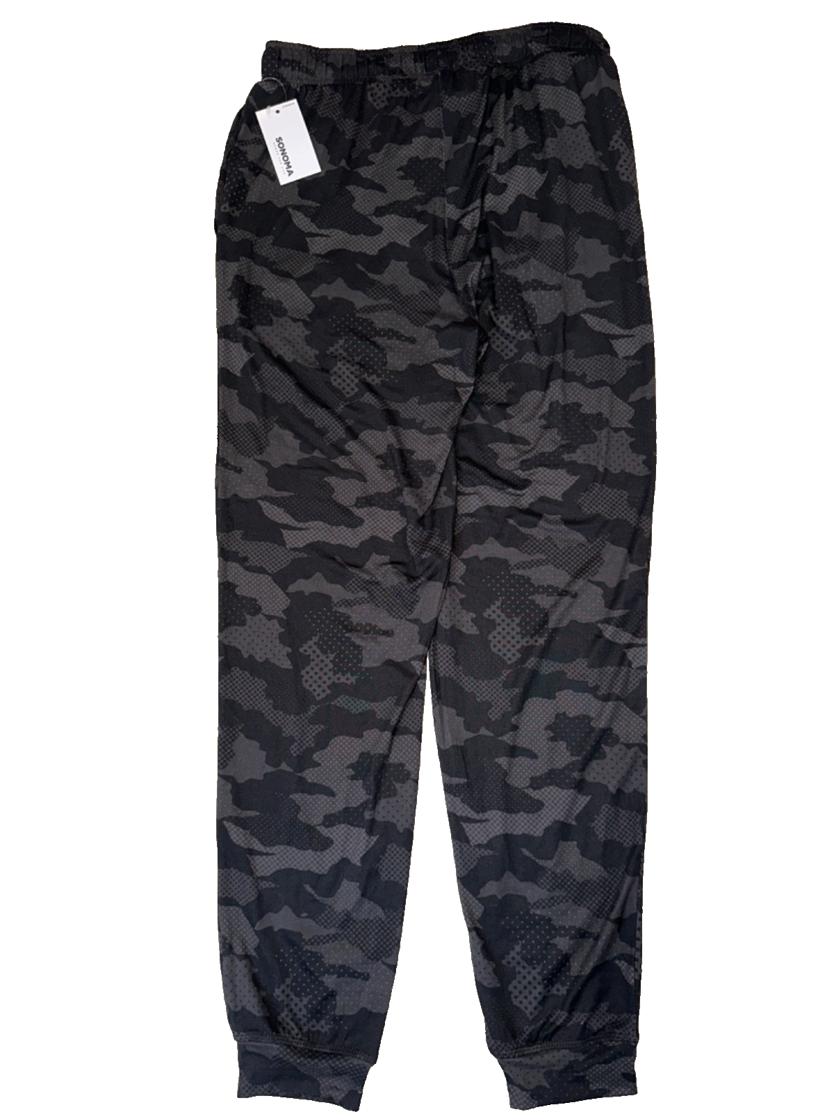 Sonoma Men's Joggers - LS21J302RP - Black Camo - Small - New With Tags