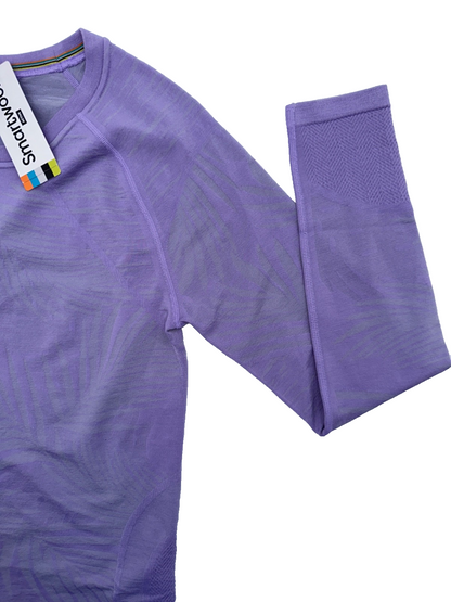 $110 Smartwool Women's Intraknit Active Base Layer - Violet - XLarge - New Tags
