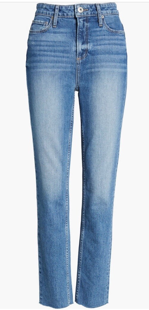 $225 PAIGE Women’s Hoxton Slim Raw Hem- Averill- Size: 32
