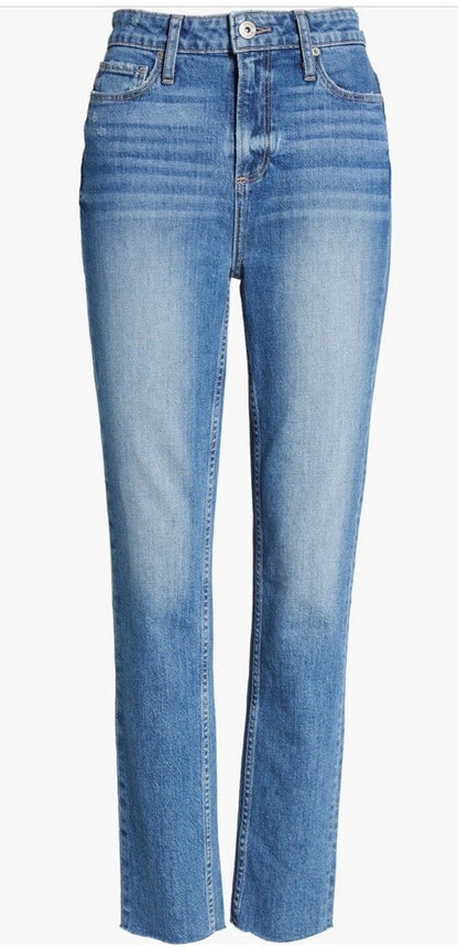 $225 PAIGE Women’s Hoxton Slim Raw Hem- Averill- Size: 32