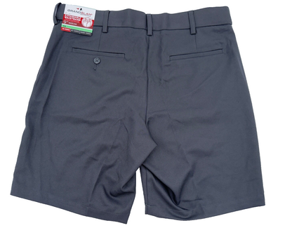 $40 Grand Slam Performance Men's Golf Short 9” - Asphalt - Size 34 - New
